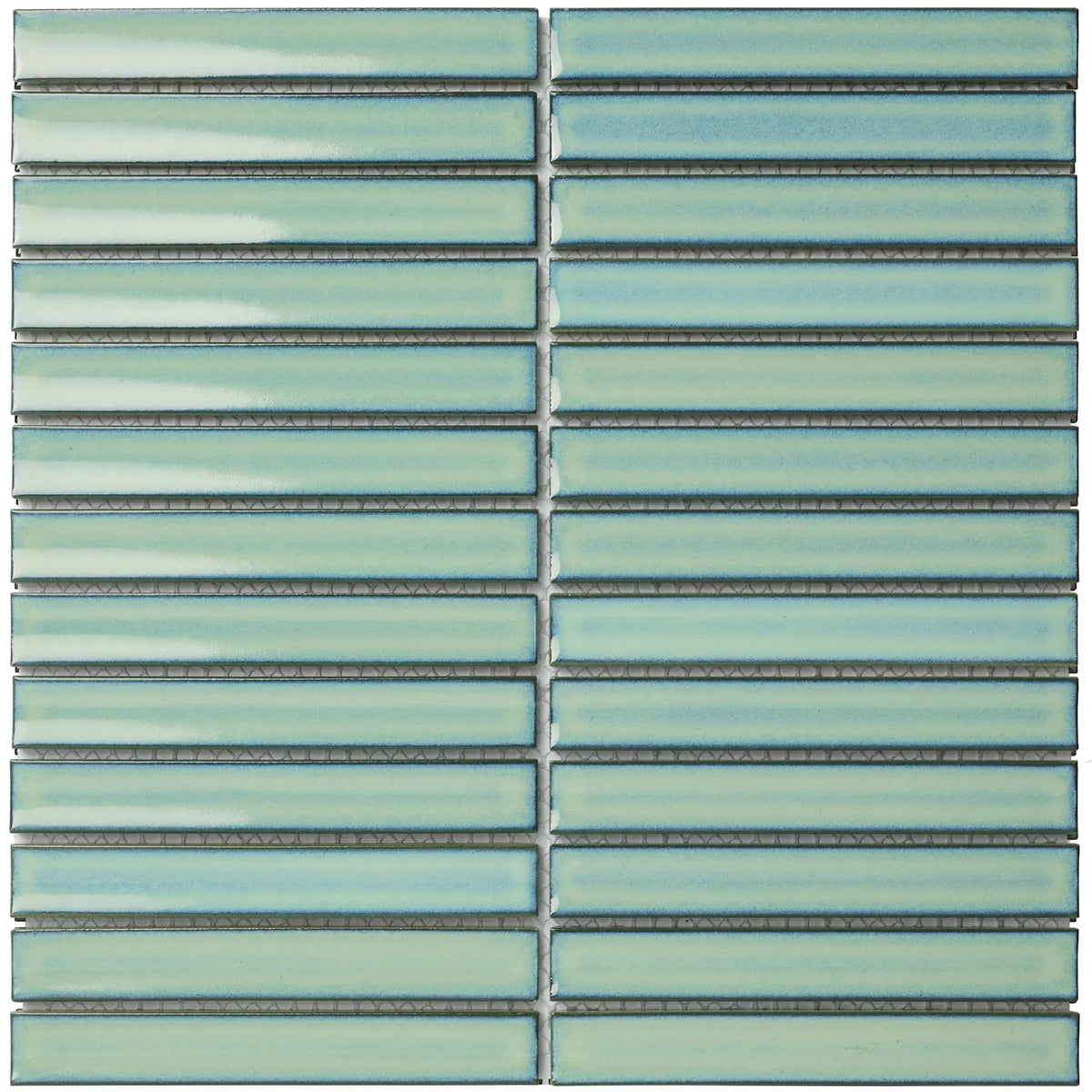 Pastell Türkis Kitkat Stick Porzellan Mosaikfliese