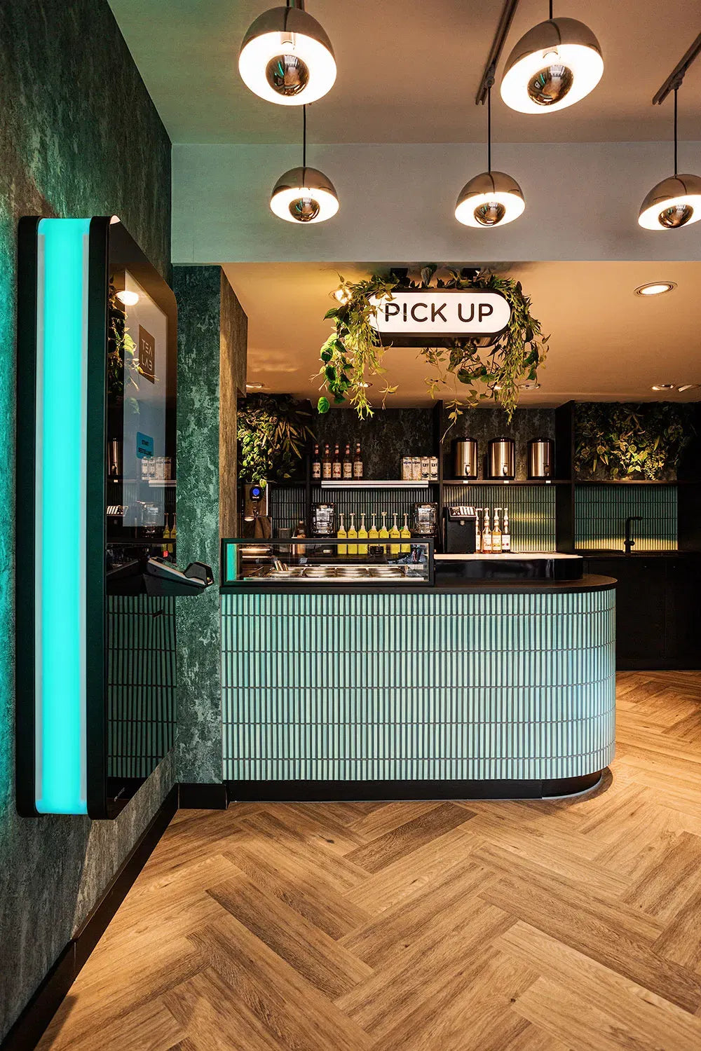 Pastell Türkis Kitkat Stick Porzellan Mosaikfliese Theken Deko Fliese Modern