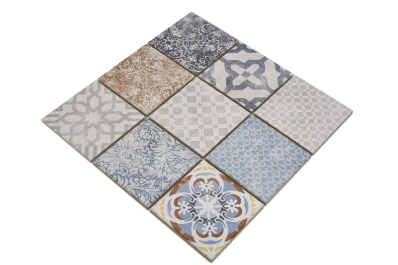 Patchwork Bunt Mix Mosaikfliese Wand und Boden Fliesen