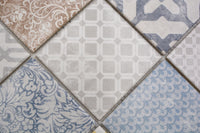 Patchwork Bunt Mix Mosaikfliesen