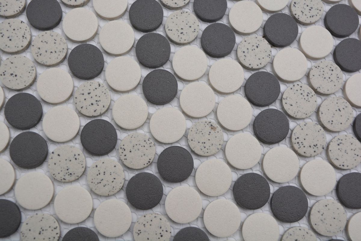 Beige Unglasiert Knopf Mosaikfliese Schweiz Rutschfeste Plättli