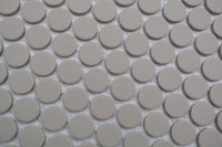 Grau Unglasiert Knopf Mosaikfliesen