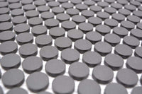 Schwarz Mosaik Knopf Mosaikfliese Bad und Küche Rutschhemmung