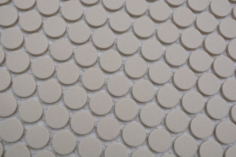 Weiss Unglasiert Knopf Mosaikfliesen Schweiz Bad und Küche