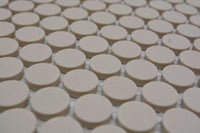 Weiss Knopf Mosaikfliesen Rutschfest