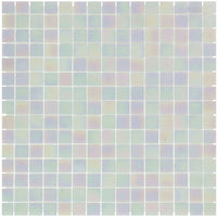 Perlen Schimmer Quadrat Glas Mosaik Fliese