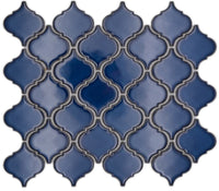 Persische Arabesque Blau Mosaik Fliesen
