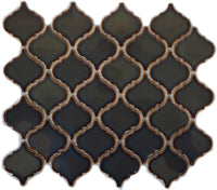 Persische Arabesque Tief Blau Mosaik Fliesen