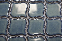Persische Arabesque Turqoise Mosaik Fliesen
