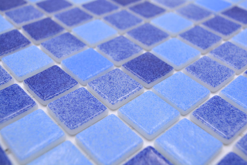 Pool Glas Mosaikfliese Aqua Dream Mix Plättli