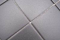 Quadrat Schwarz Anti Rutsch Mosaik Fliese