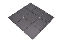 Schwarz Anti Rutsch Mosaik Fliese