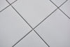 Quadrat Weiss Anti Rutsch Mosaik Fliese