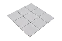 Quadrat Weiss Anti Rutsch Mosaik Fliese