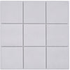 Quadrat Weiss Anti Rutsch Mosaik Fliese