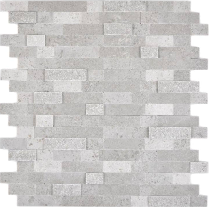 Quarz Marmor 3D Mosaikfliese Selbstklebend