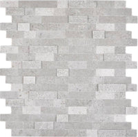 Quarz Marmor 3D Mosaikfliese Selbstklebend