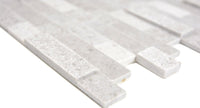 Quarz Marmor 3D Mosaikfliese Selbstklebend Naturstein