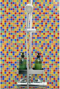 Regenbogen Bunt Mix Mosaik Wand Fliesen