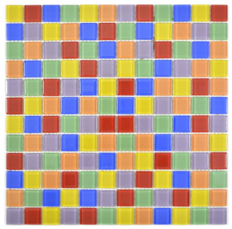 Regenbogen Bunt Mix Mosaikfliese