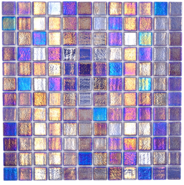 Regenbogen Lila Pool Mosaik Fliesen