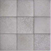 Retro Betonoptik Fliese Milano Grau