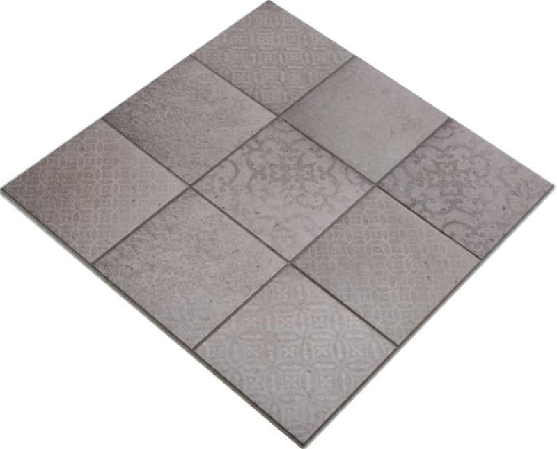 Retro Betonoptik Fliese Milano Grau Online Kaufen