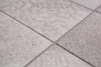 Retro Betonoptik Fliese Milano Grau Pattern Plättli