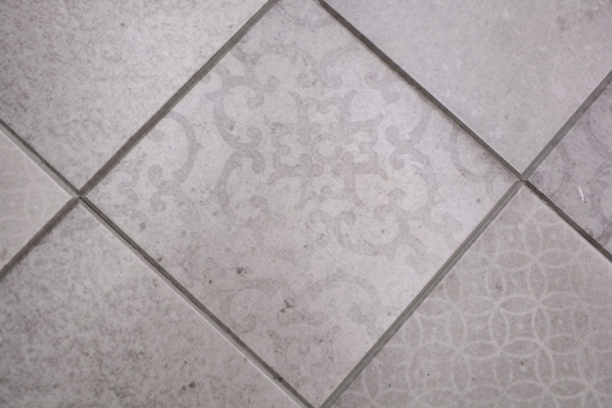 Retro Betonoptik Fliese Milano Grau Plättli