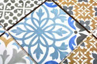 Retro Vintage Muster Mosaikfliesen Schweiz Plättli