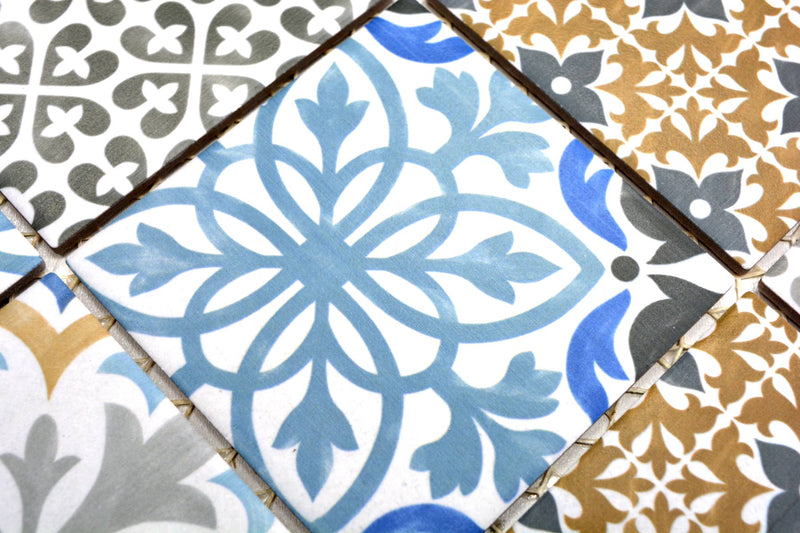 Retro Vintage Muster Mosaikfliesen Schweiz Plättli