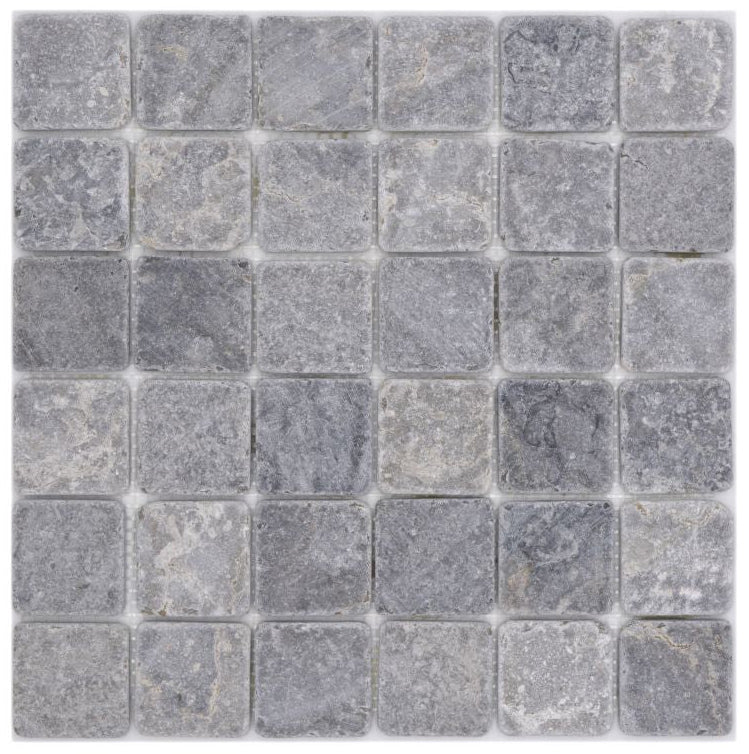 Roma Grau Naturstein Marmor Mosaikfliese