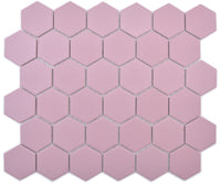 Rosa Pink Hexagon Anti-Rutsch Mosaikfliese