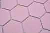 Rosa Pink Hexagon Anti-Rutsch Mosaikfliesen Schwimmbad und Swimmingpool 