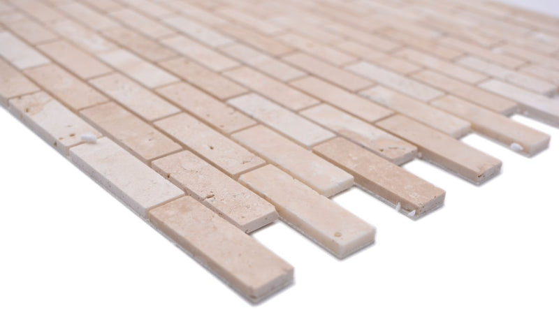 Rose Beige Selbstklebende Mosaikfliese Ziegel Badfliesen