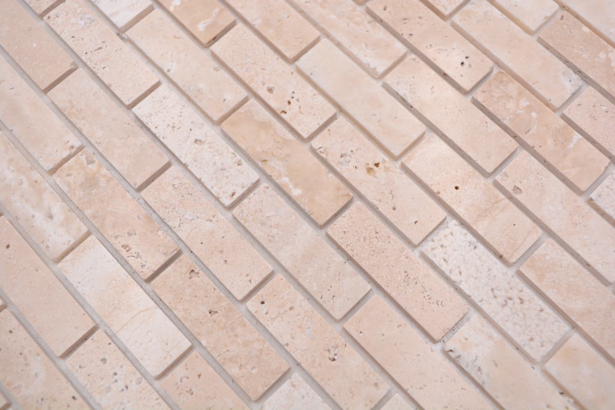 Rose Beige Selbstklebende Mosaikfliese Ziegel Küchenfliesen