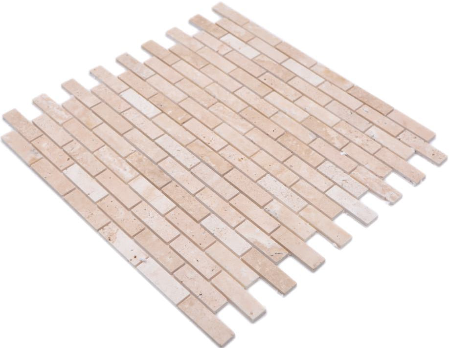 Rose Beige Selbstklebende Mosaikfliese Ziegel Rechteck Plättli