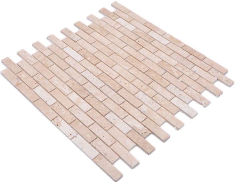 Rose Beige Selbstklebende Mosaikfliese Ziegel Rechteck Plättli