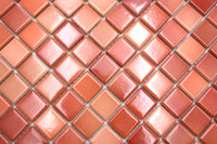 Rot Keramik Mosaikfliesen