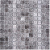 Royal Black Glasmosaik Fliese - 4 mm