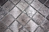 Schwarz Black Glasmosaik Fliesen 48x48x4 mm