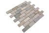 Rustikale Beige Quartz Mosaik Wand Fliese