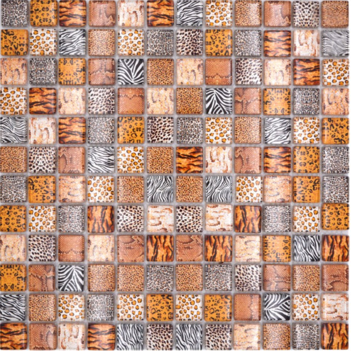 Safari Mosaikfliese Beige