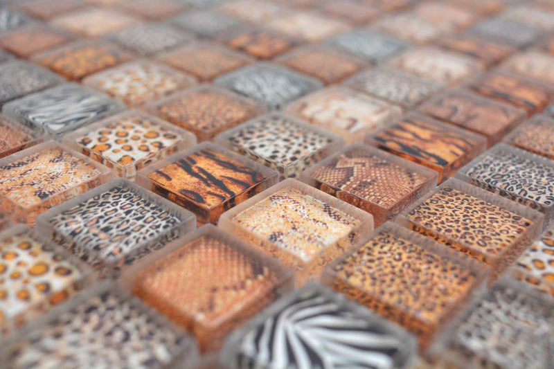 Safari Mosaikfliese Beige Plättli