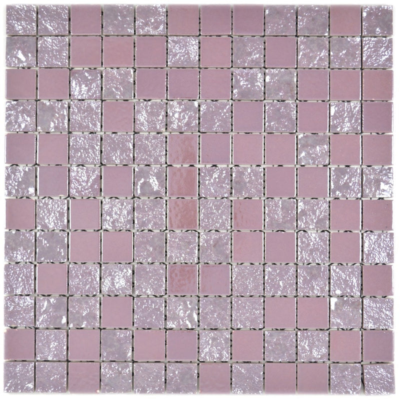 Schimmer Pink Wand Keramik Mosaik Fliesen