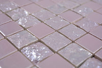 Pink Wand Keramik Mosaik Fliesen Küchen und Bad Fliesen