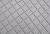 Schnee Weis Glas Mosaikfliese Quadrat