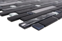 Schwarz Edelstahl Silber Mosaikfliesen Schweiz Online Kaufen