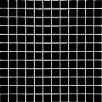 Schwarz Glanz Mini Quadrat Porzellan Mosaik Fliese