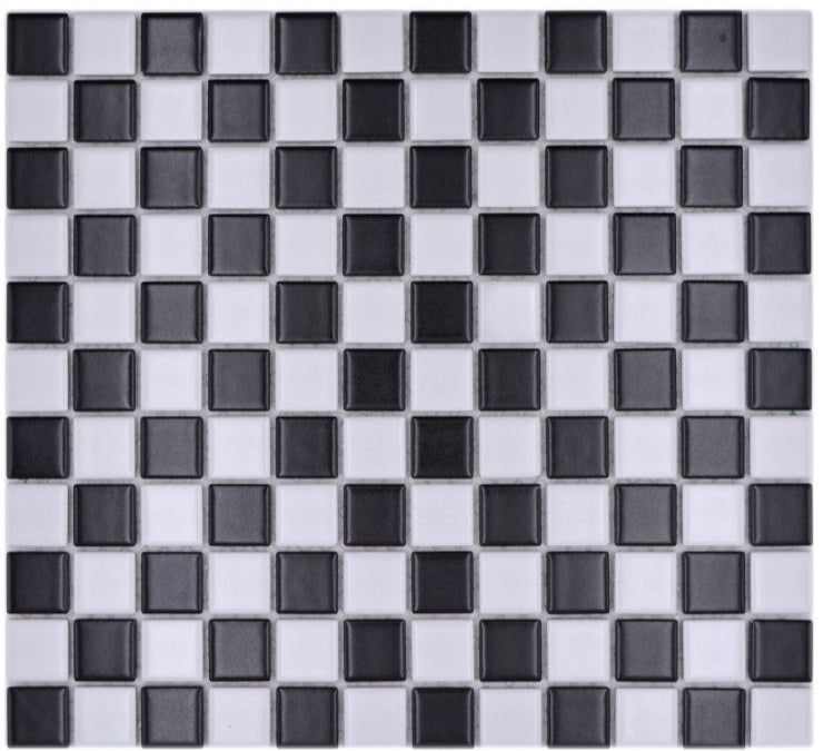 Schachbrett Matt Mosaik Fliese